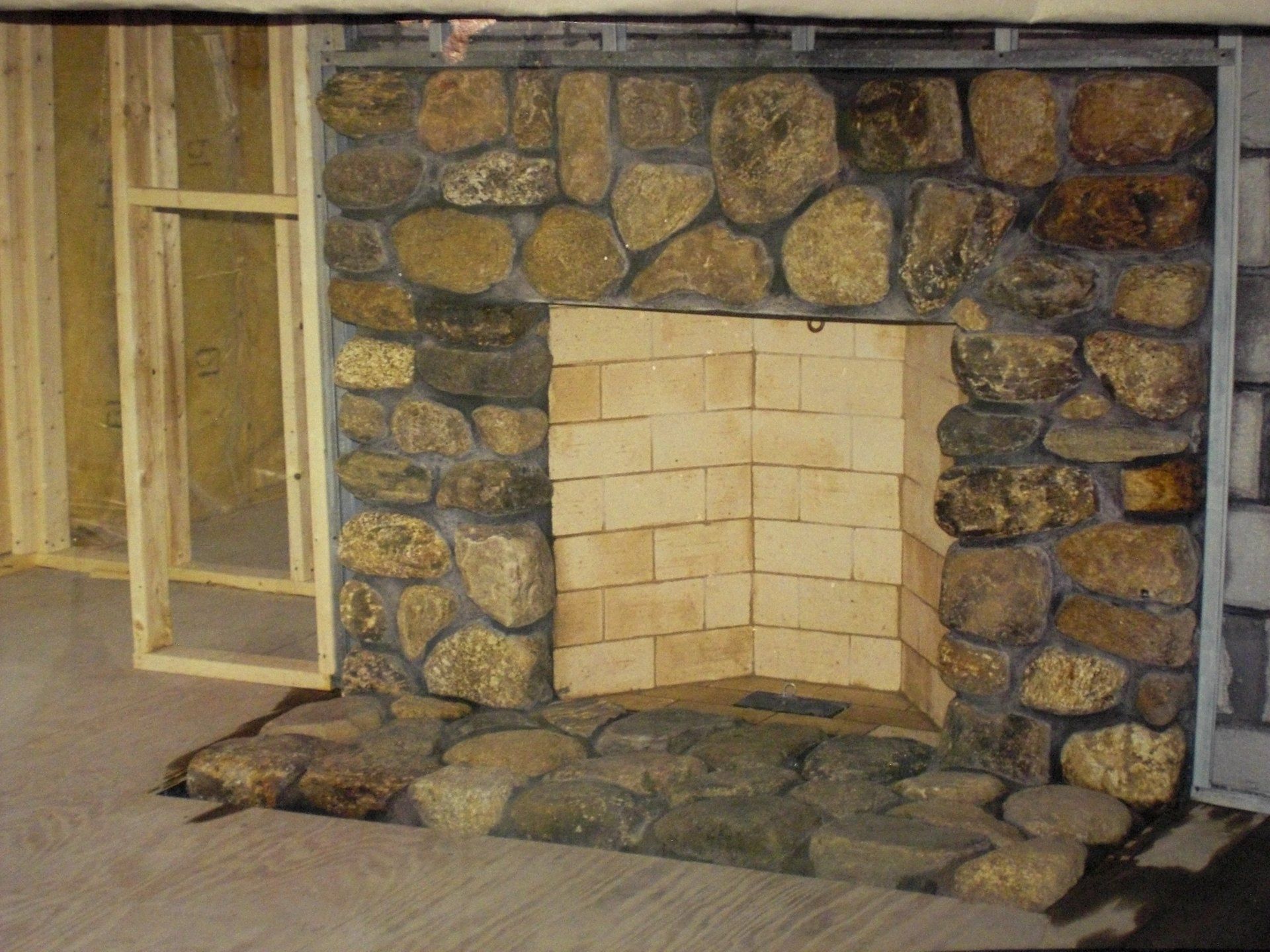 custom fireplace