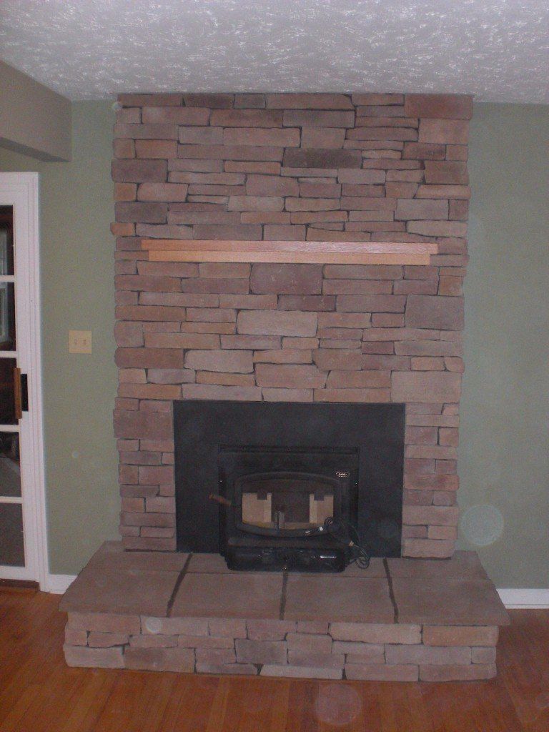 indoor fireplace