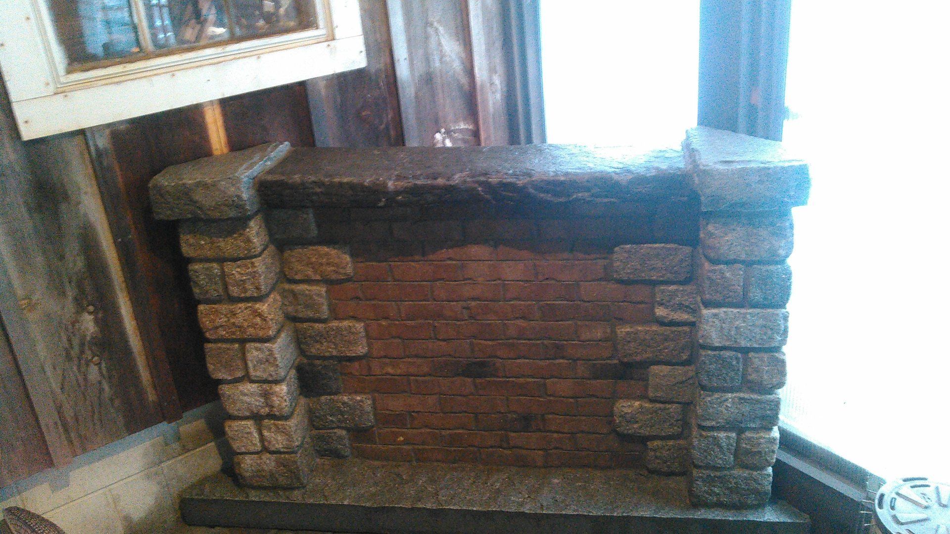 decorative block in progress