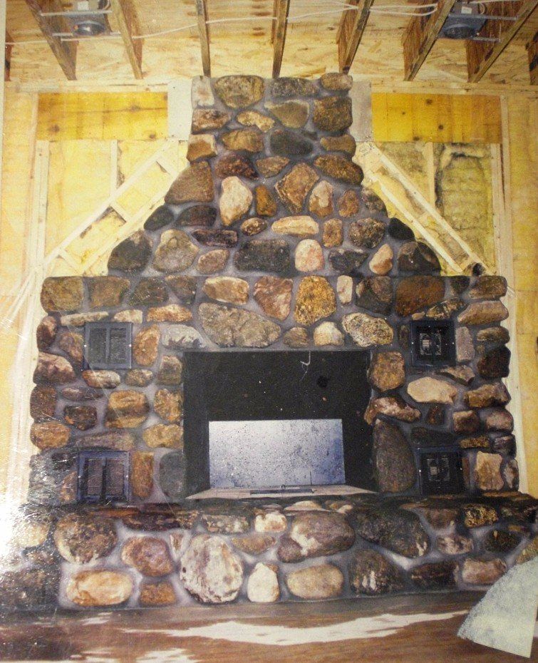 stone chimney replacement