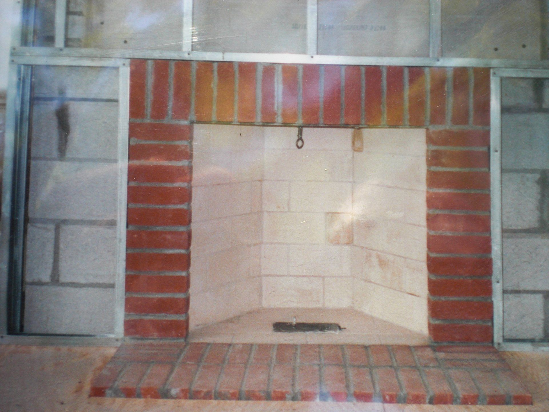 brick fireplace repair