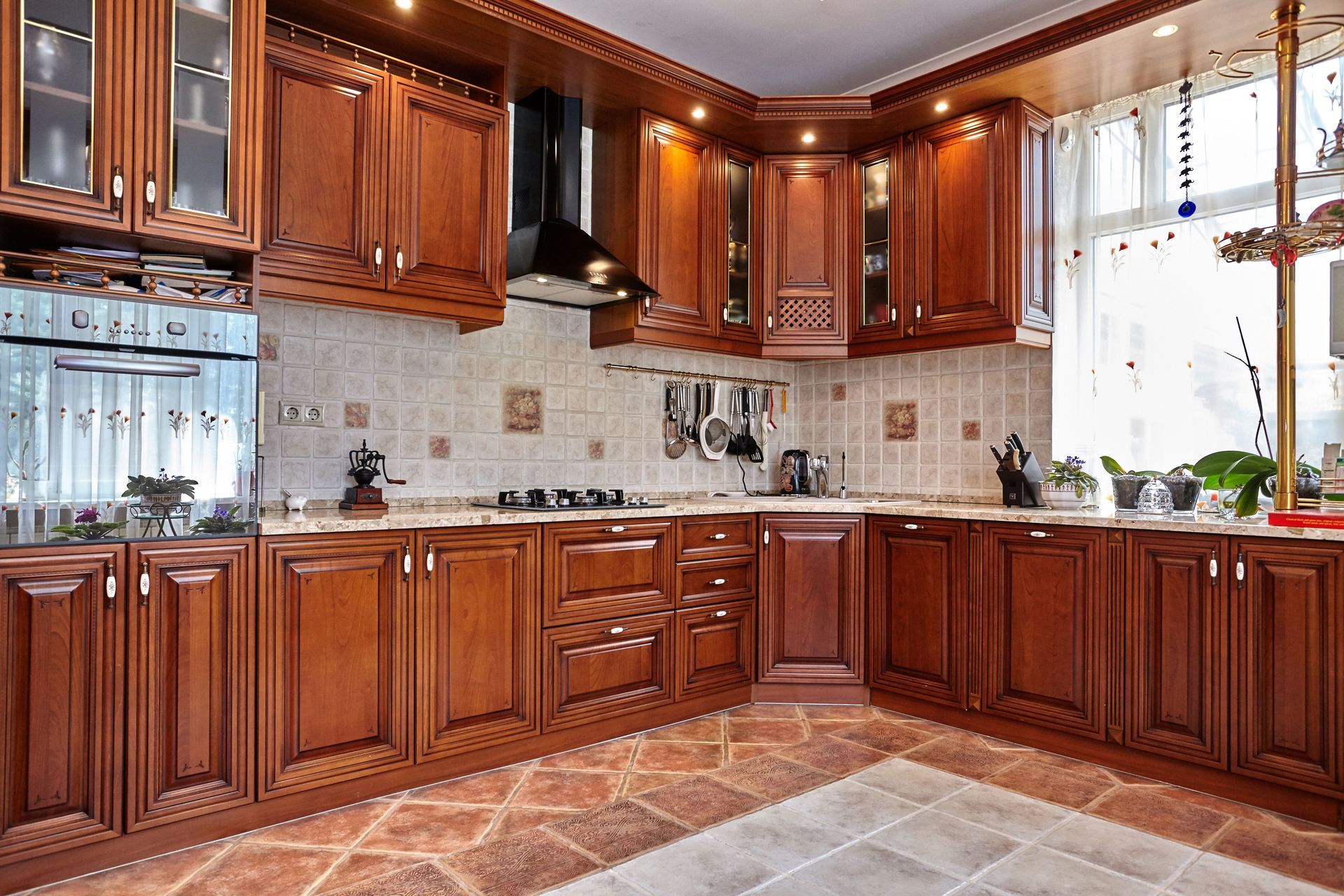 wooden cabinetry for kitchen