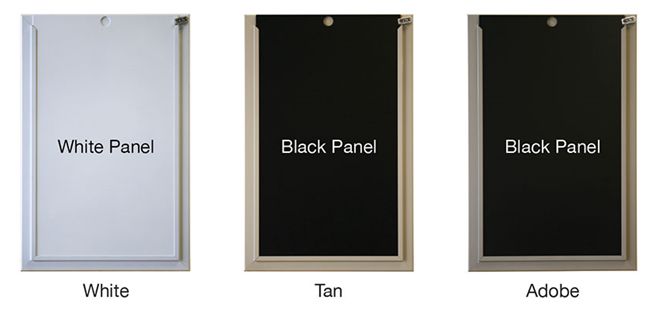 Pet doors available colors