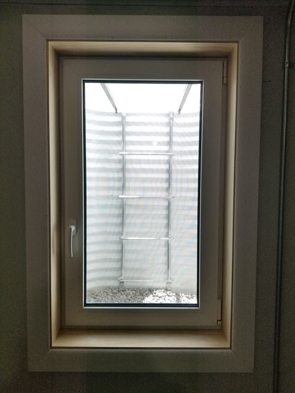 Basement egress window