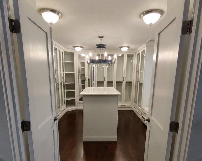 Behind Clothes Doors