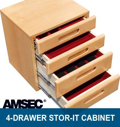 AMSEC 4 drawer store-it cabinet