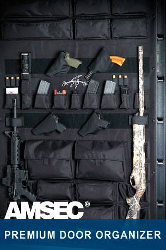 AMSEC gun safe door organizer