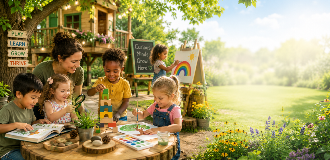 Children thrive at Little Treehouse Early Learning Center!