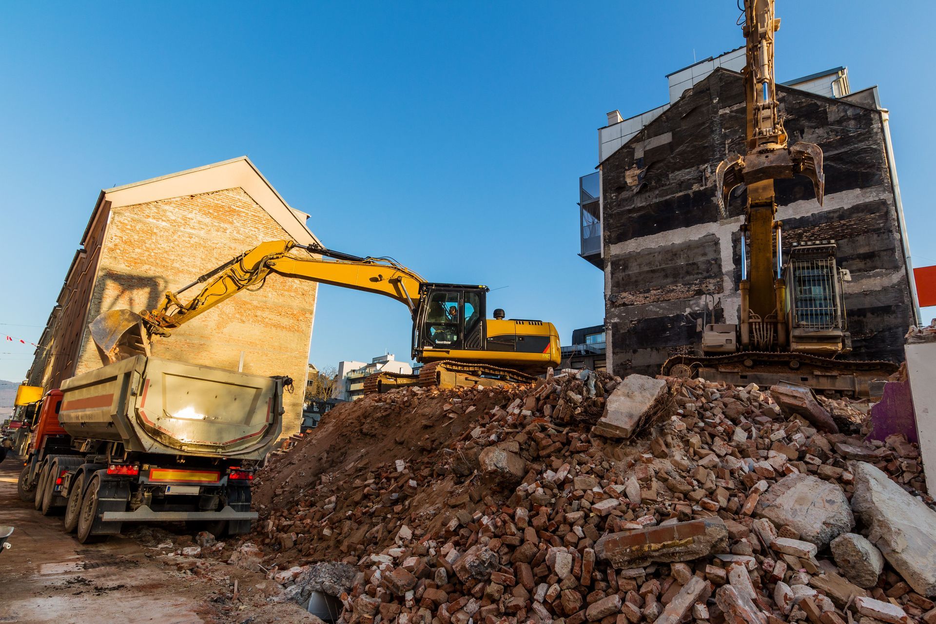 construction waste disposal service