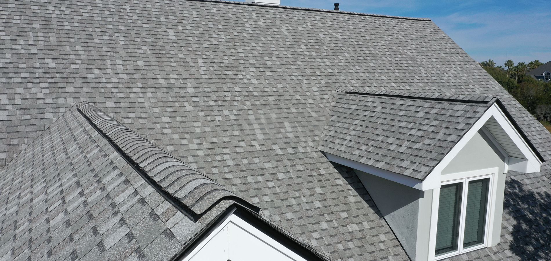 Shingle roofing