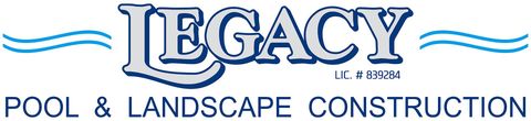 Legacy Pool & Landscape Construction- Logo