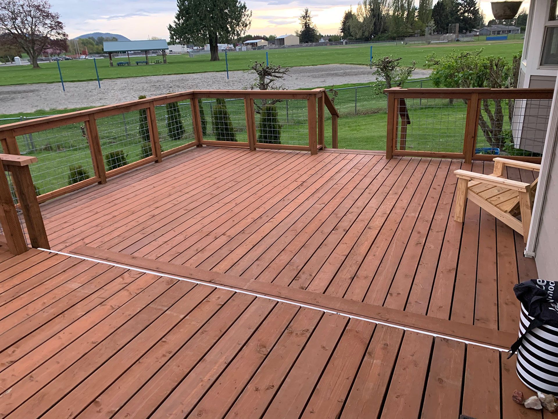 new deck renovation