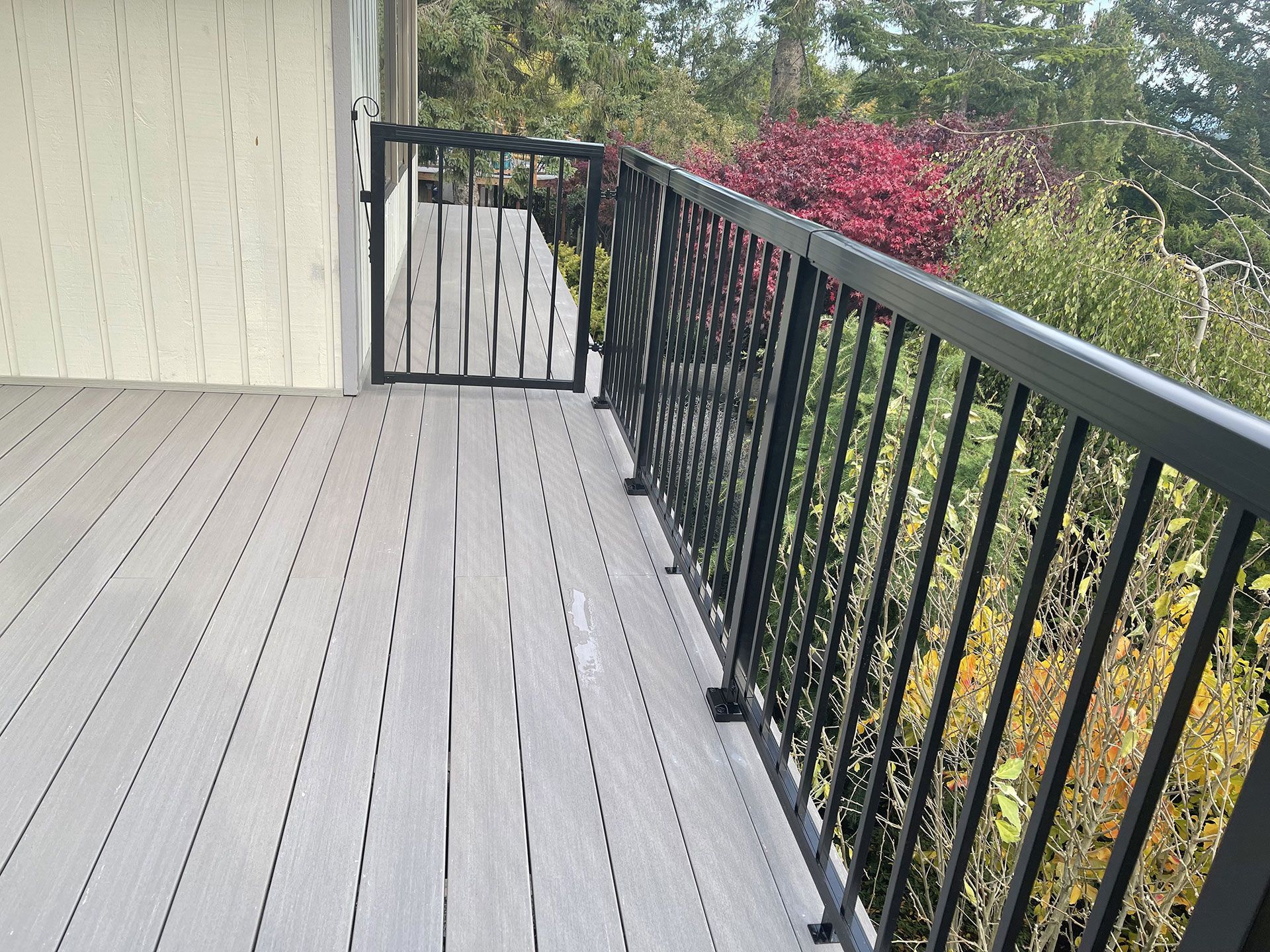 washed view deck