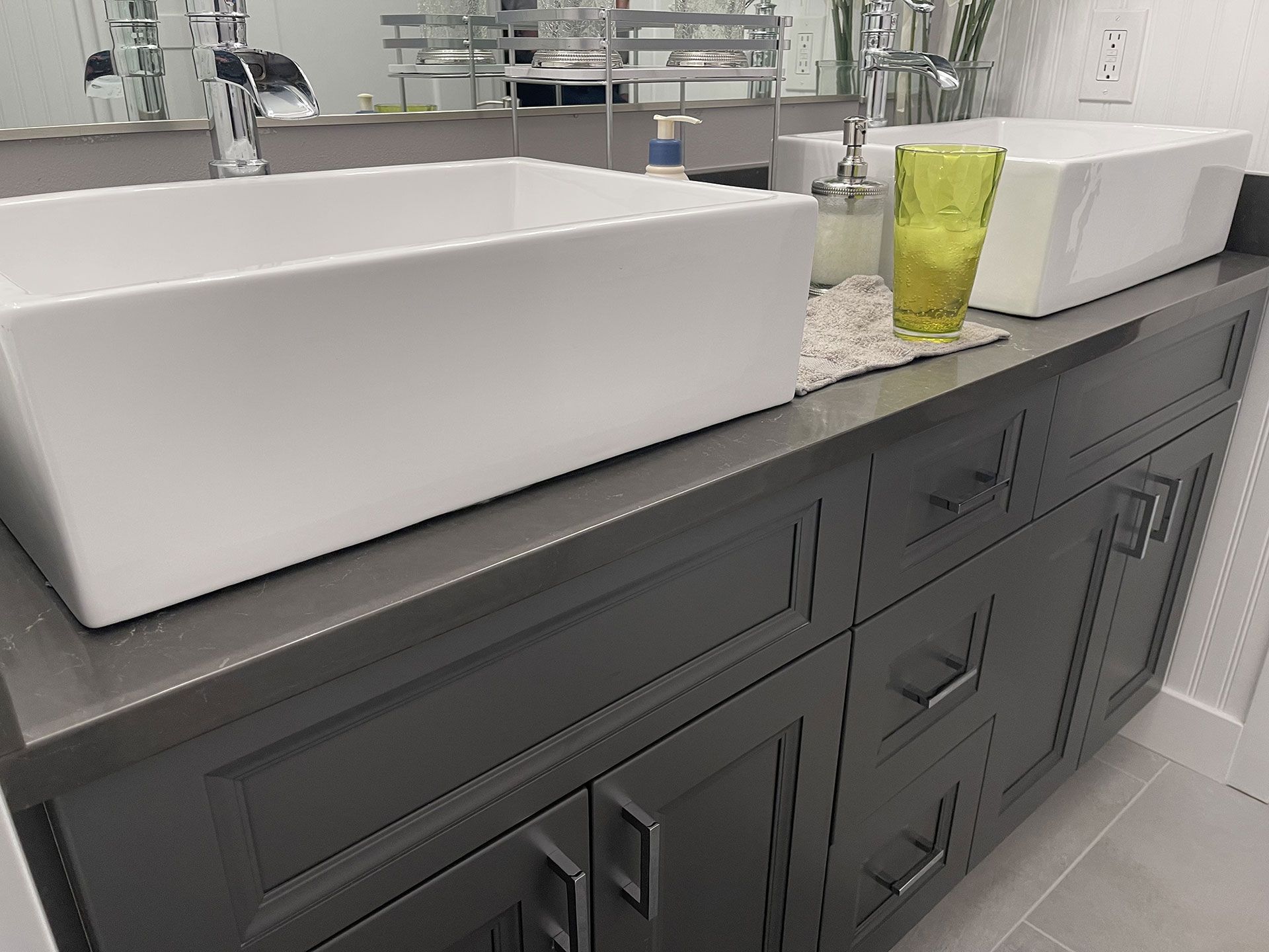 bathroom wash basin remodel