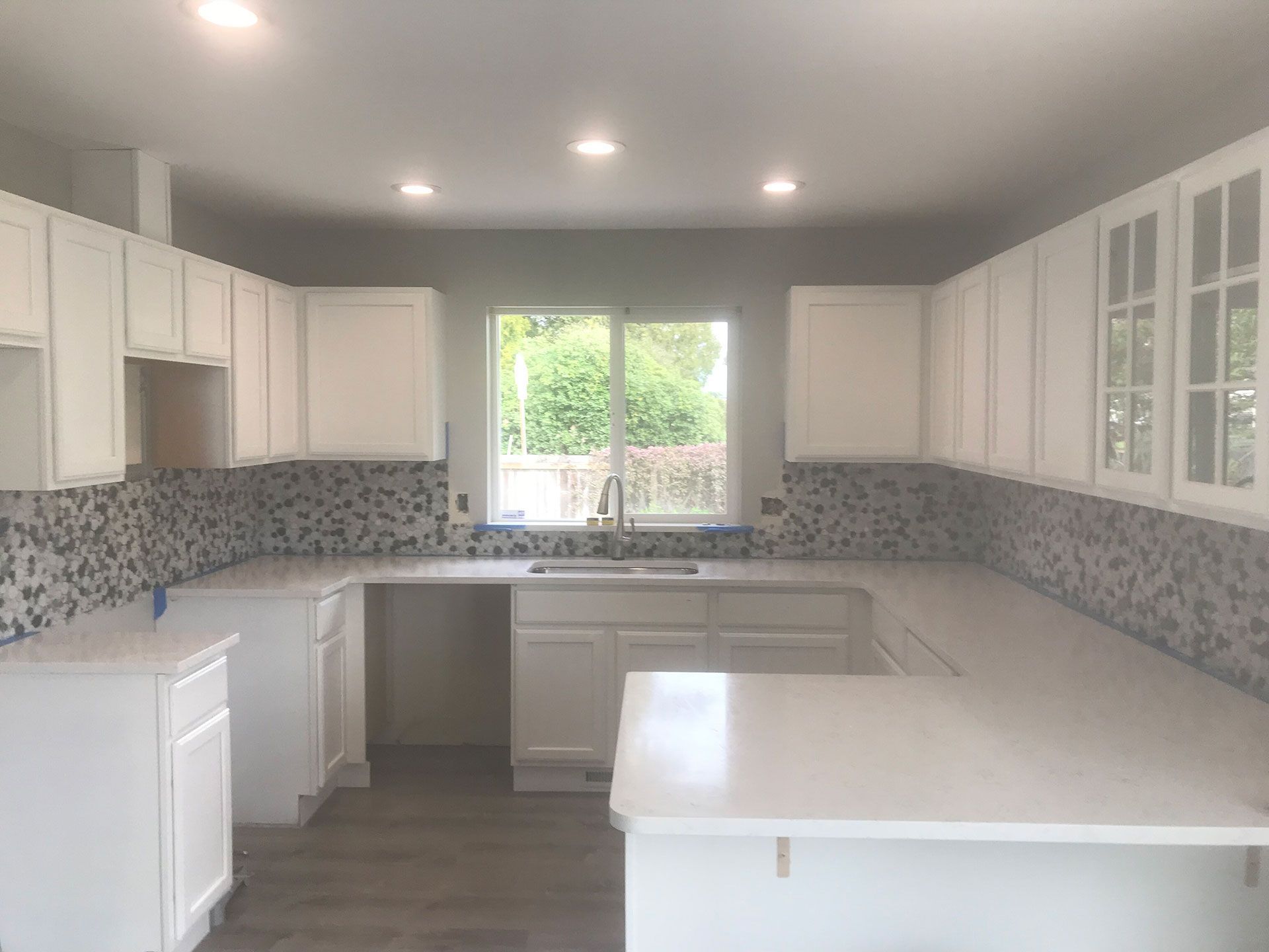 wide kitchen remodel