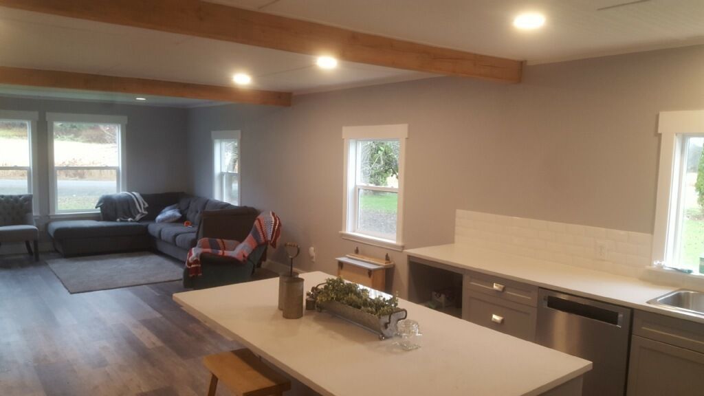 center island kitchen remodel