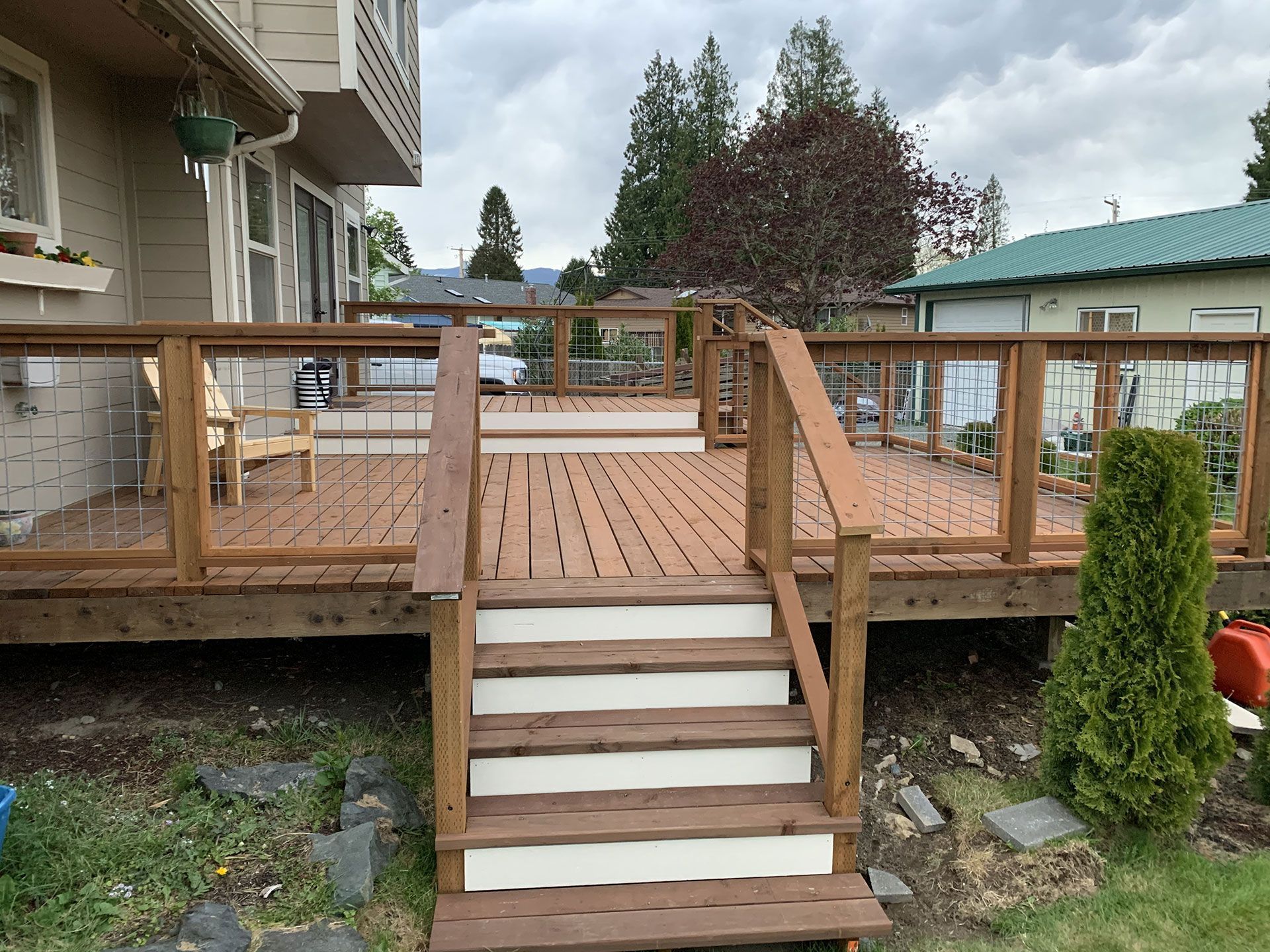 deck stairs