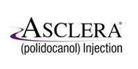 Asclera (polidocanol) Injection logo in black text on a white background