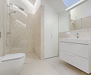Stylish bathroom remodeling