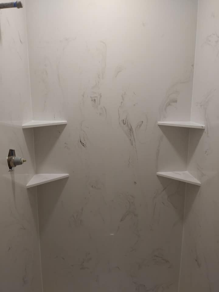 Bathroom shower renovation