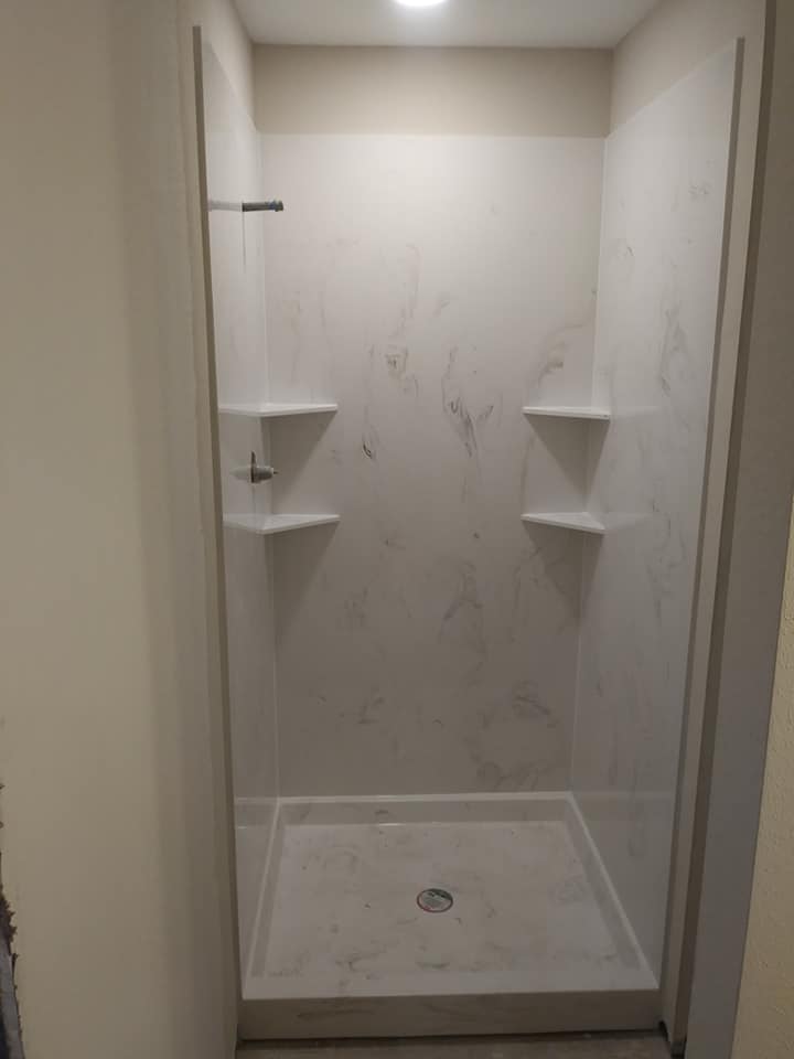 Bathroom shower renovation