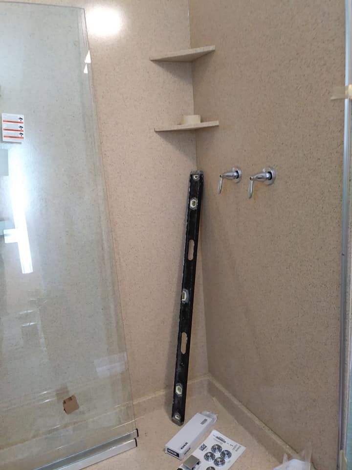 Bathroom shower renovation