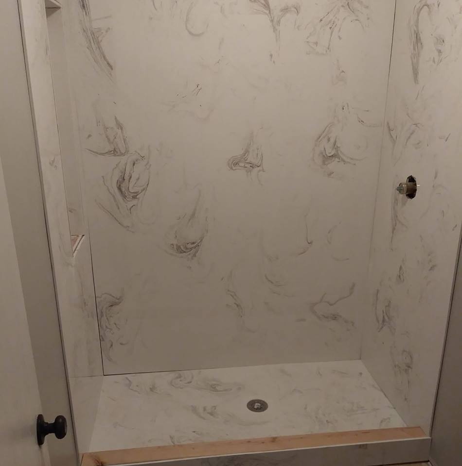 Bathroom shower renovation