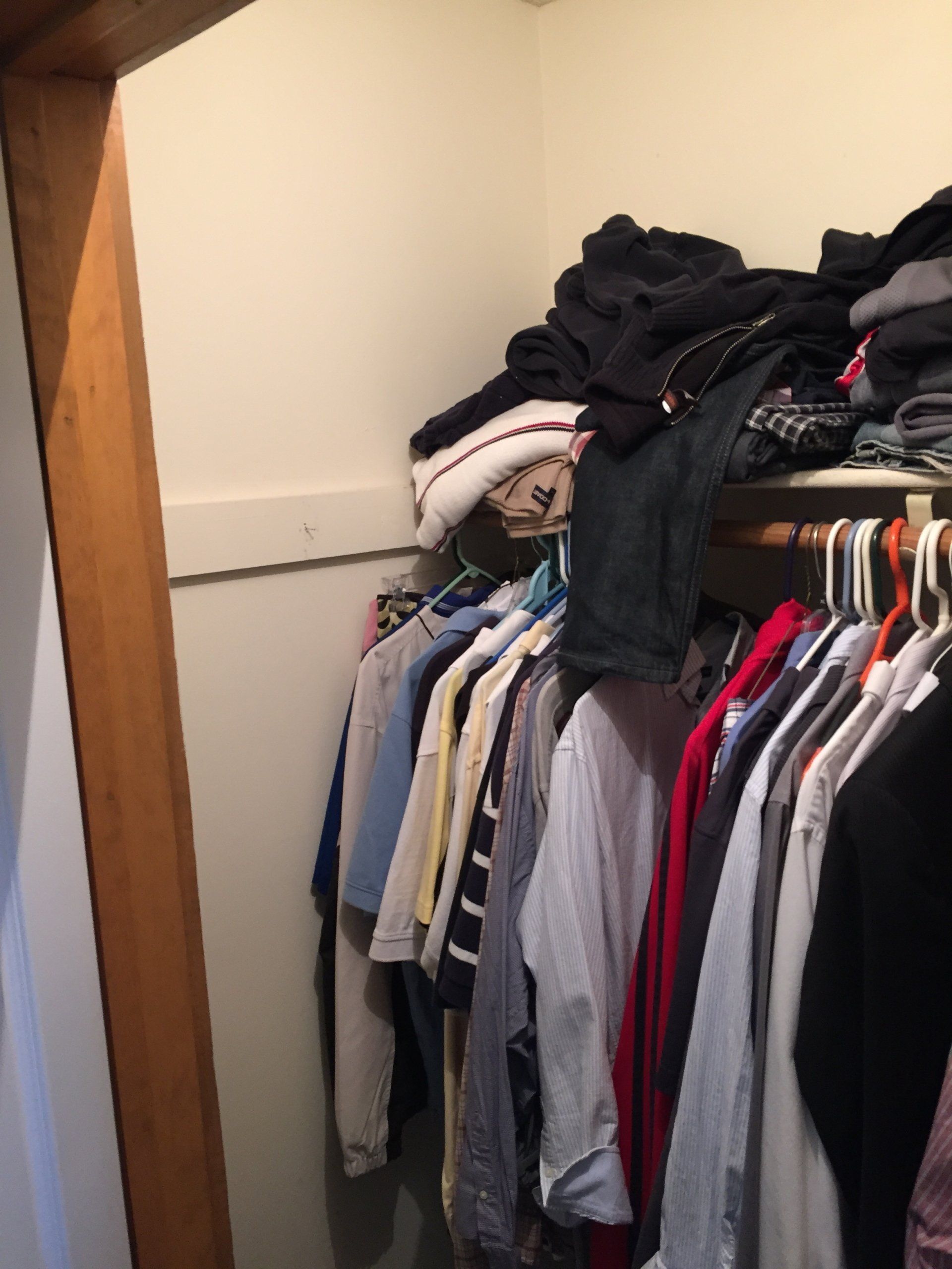 Closet Before Left Side