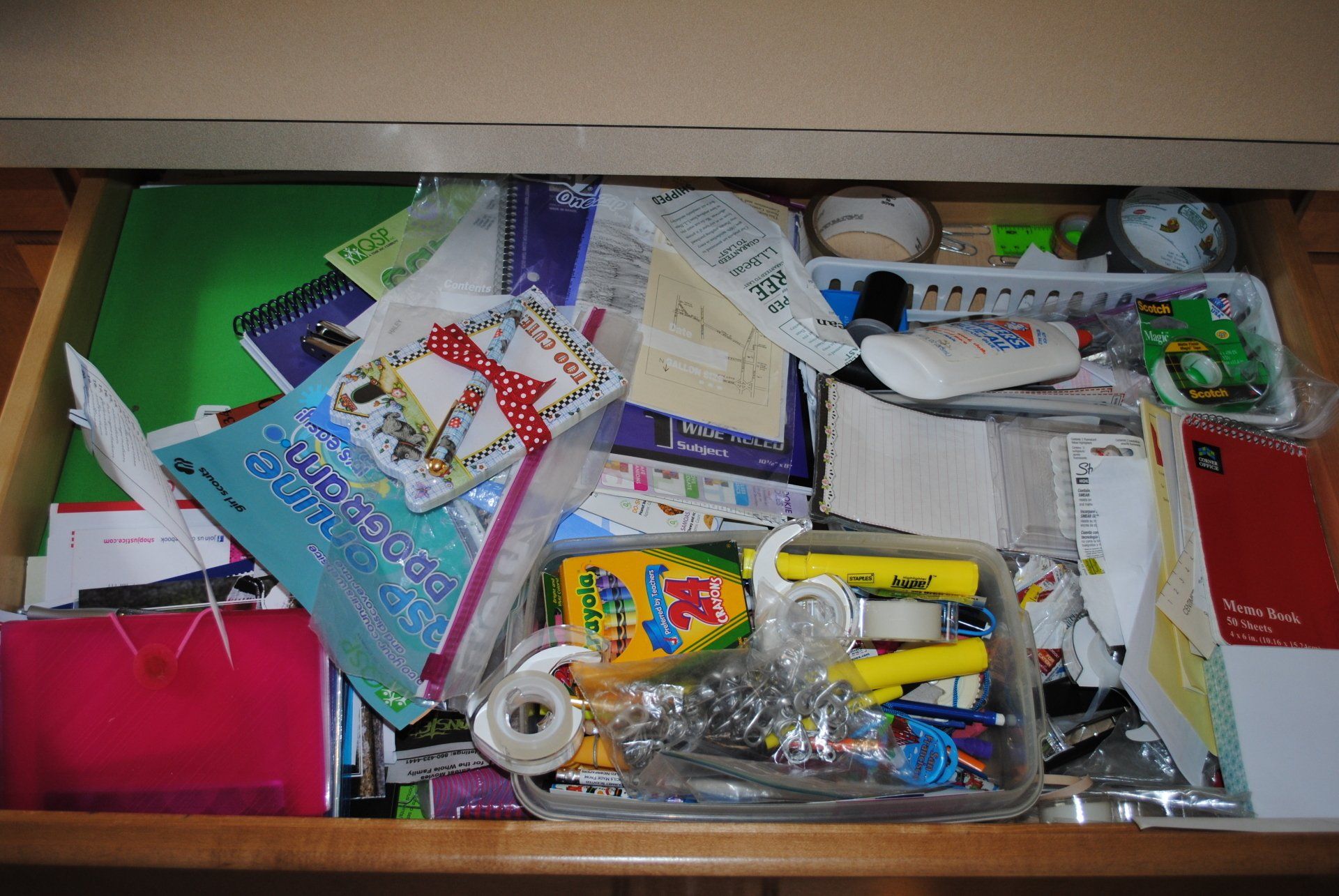 Drawer Before