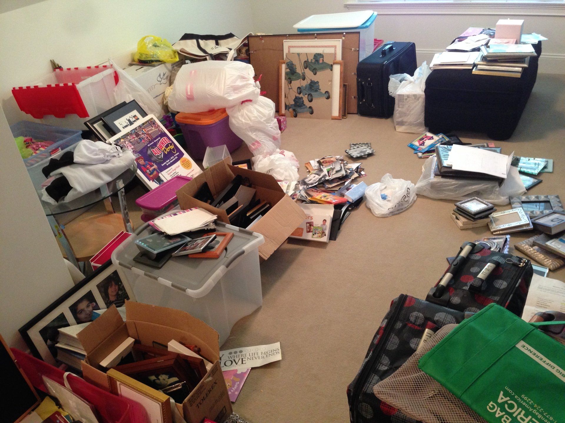 Storage Room Before