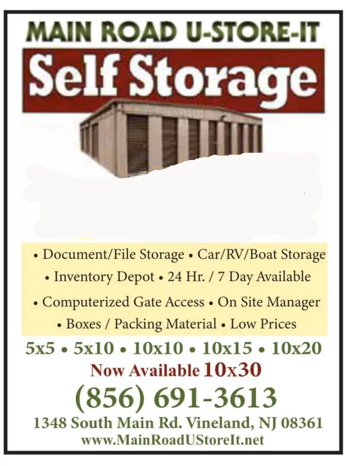 SelfStorage Indoor Storage Units Vineland, NJ