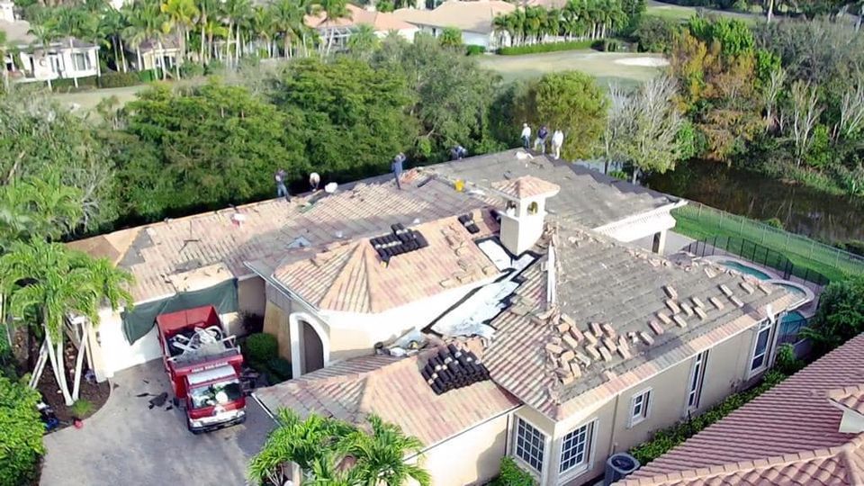 tile roof installation