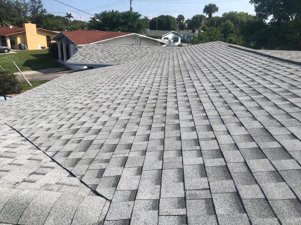 Asphalt roofing