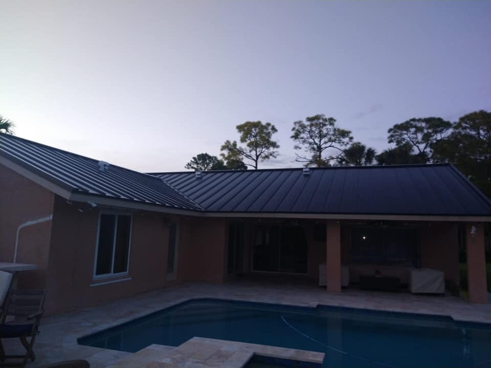 Metal roofing