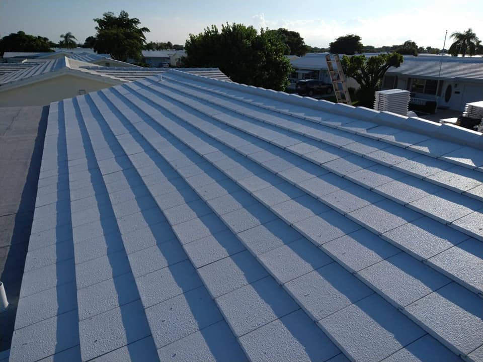 Tile roofing