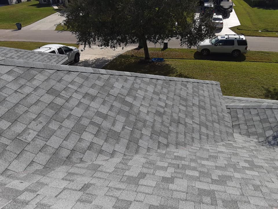Asphalt roofing