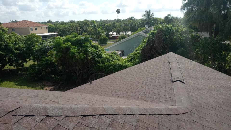 Asphalt roofing