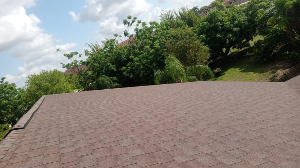 Asphalt roofing