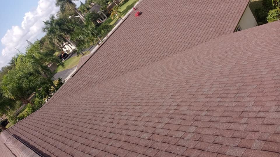 Asphalt roofing