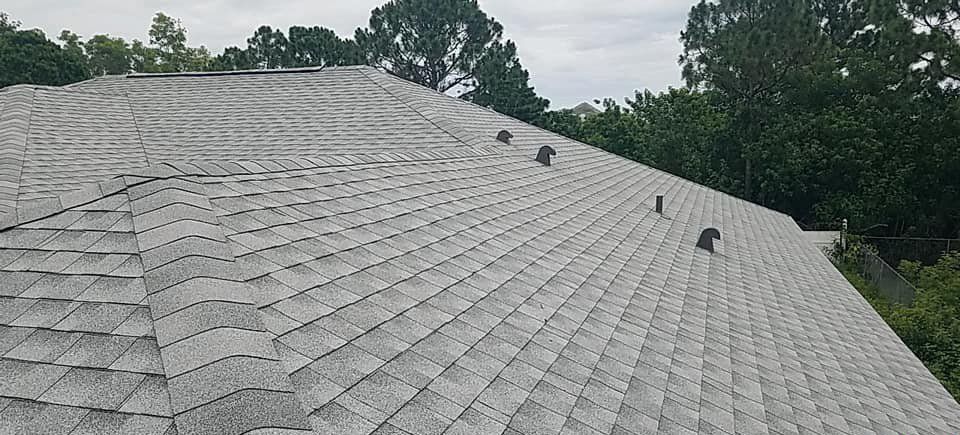 Asphalt roofing