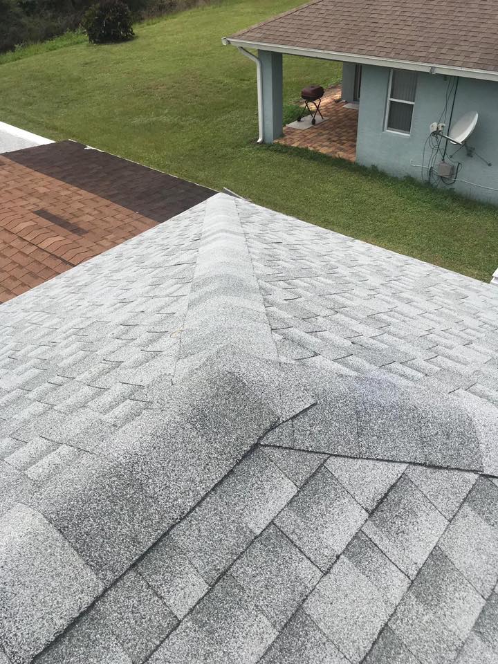 Asphalt roofing