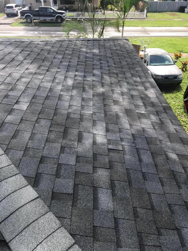 Asphalt roofing