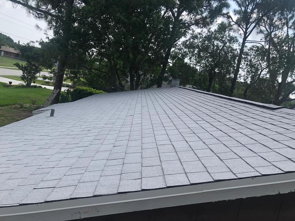 Asphalt roofing
