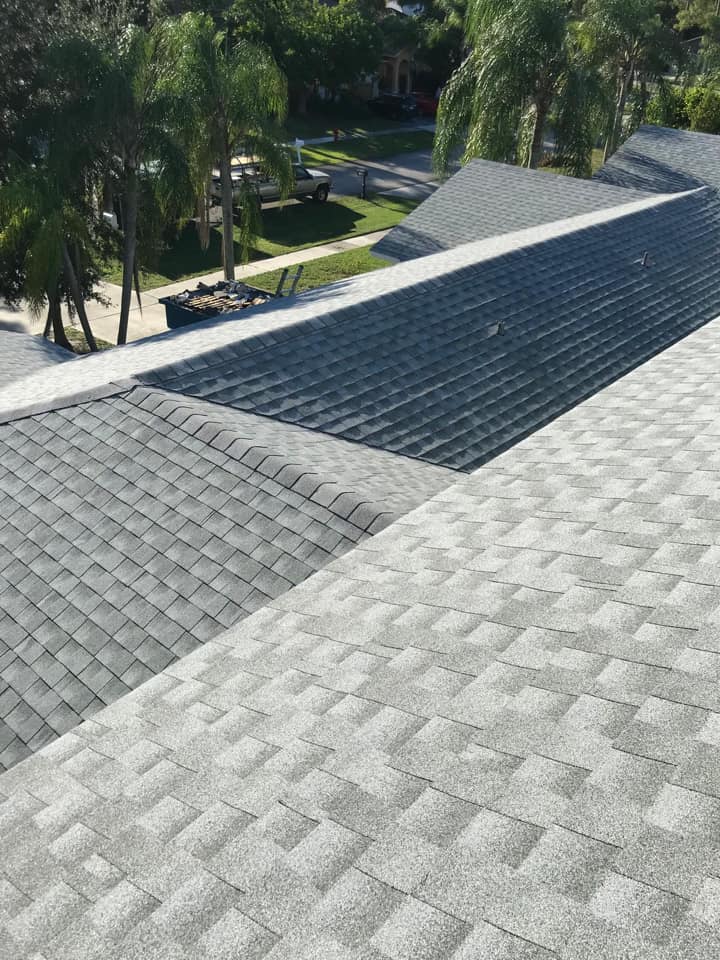 Asphalt roofing