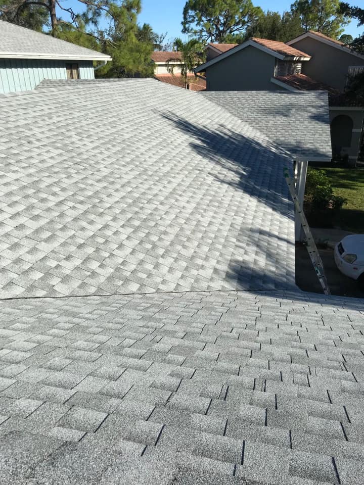 Asphalt roofing