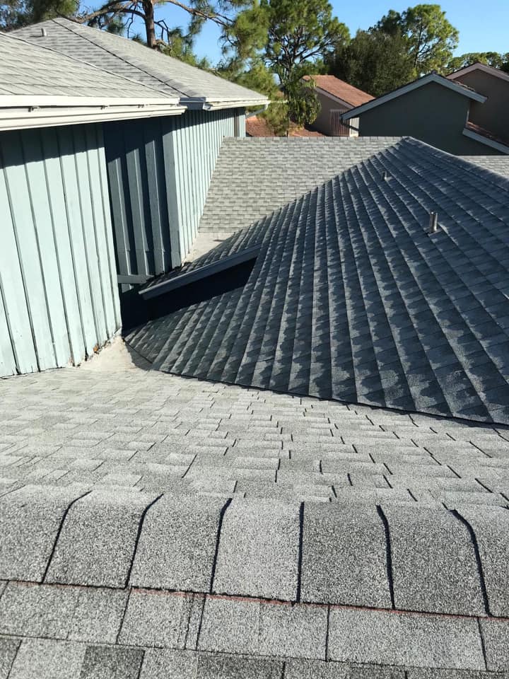 Asphalt roofing