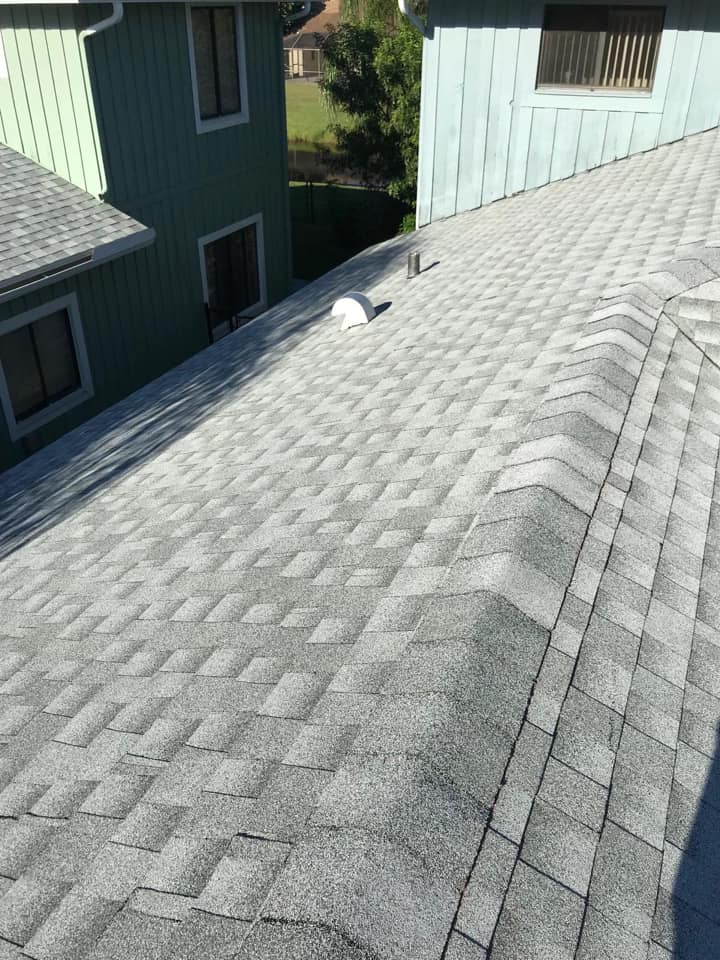 Asphalt roofing