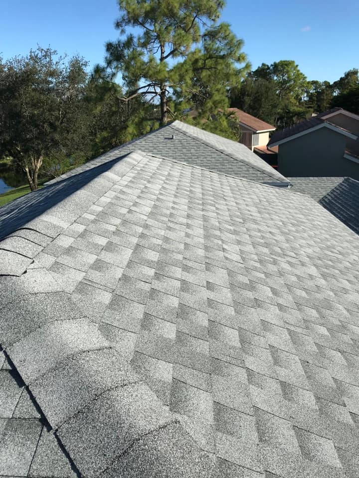 Asphalt roofing