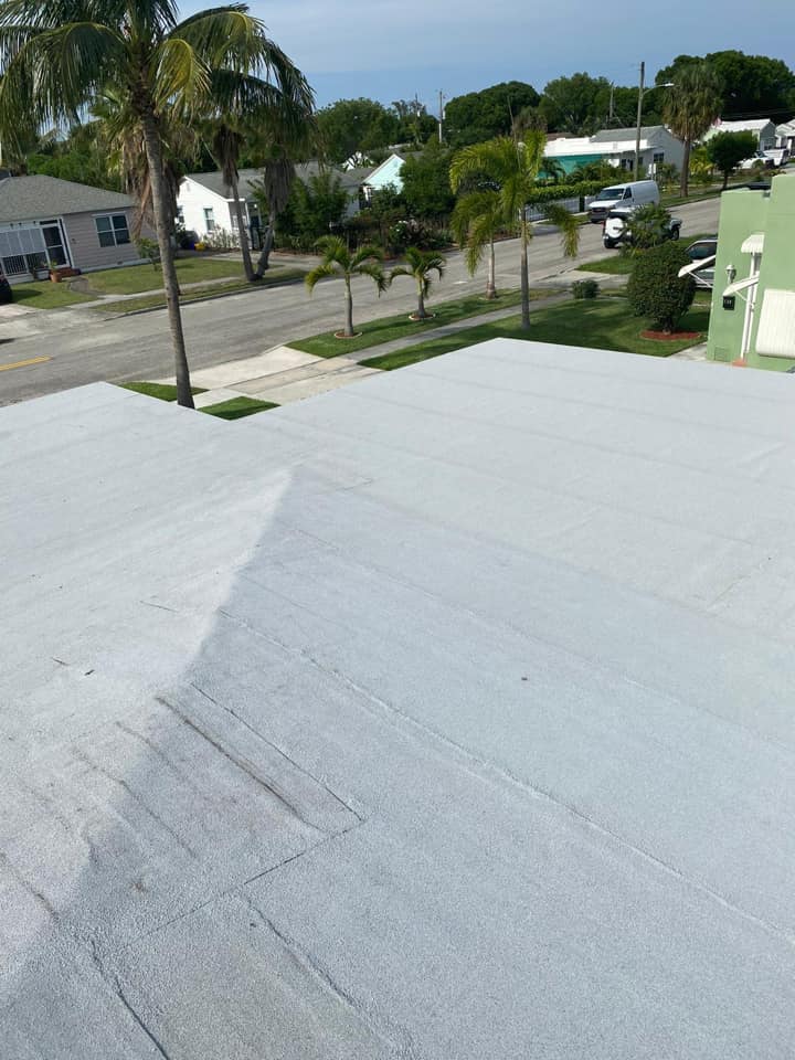 Flat roofing