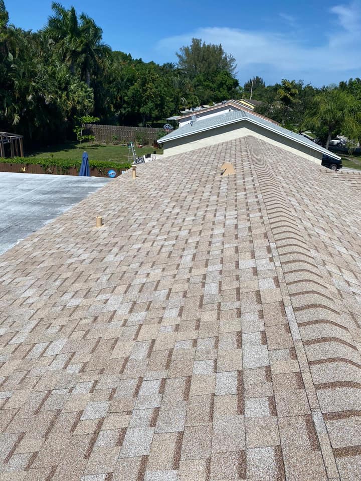 Asphalt roofing